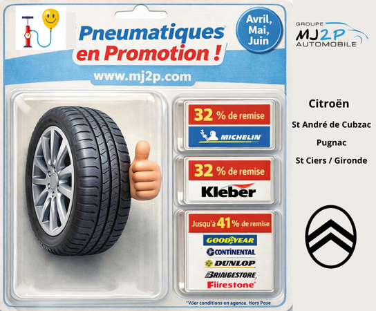 illustration : PROMOTIONS PNEUMATIQUES