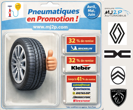 illustration : PROMOTIONS PNEUMATIQUES
