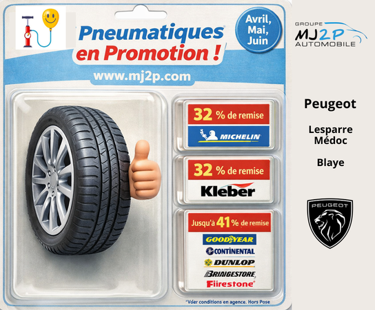 illustration : PROMOTIONS PNEUMATIQUES
