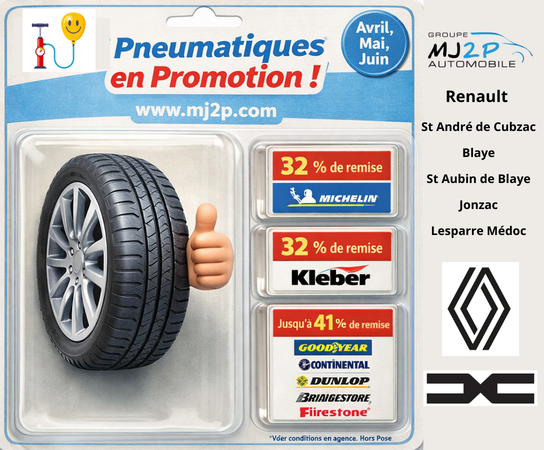 PROMOTIONS PNEUMATIQUES