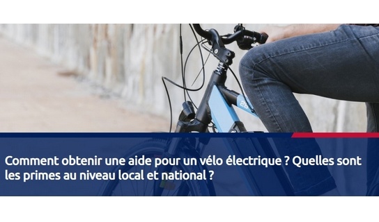 Les aides à l'acquisition d'un vélo électrique